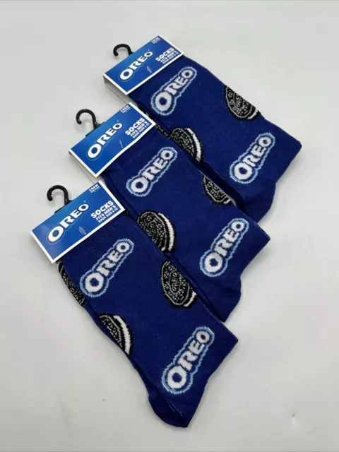 NABISCO OREOS - Cookies - Size Men's 6-12 - Novelty Socks - Lot Of 3 ...