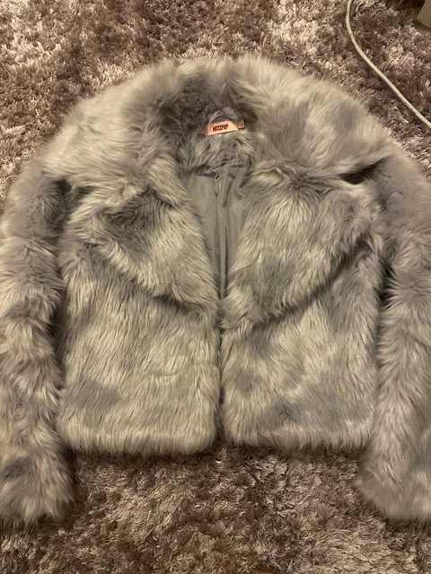 Fur coat size 6 clearance