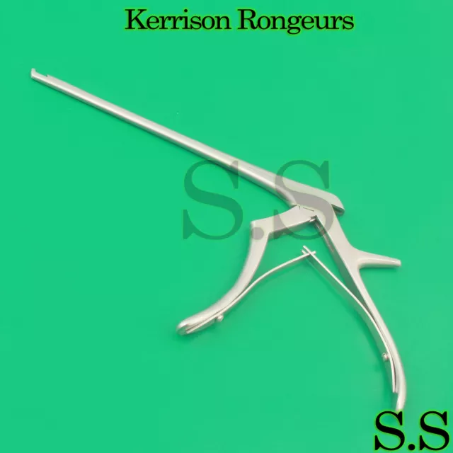 Surgical KERRISON Rongeurs 2mm Up 45° Forward Angled Shaft 8" Instruments