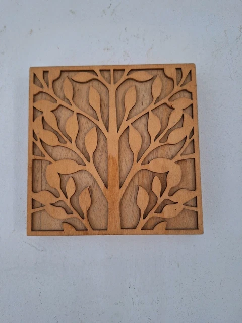 Décoration Murale Arbre De Vie 3D - Bois MDF 6mm - Multiple Couleurs - Moderne Maison/Bureau
