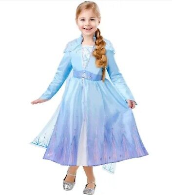 Disney Princess Elsa Costume Kids Frozen 2 Girls Princess  Dress Costume Childs