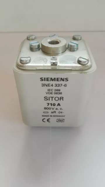 Siemens Sitor Hls Sset / Type : 3NE4337-6/710A/AC800VAC Neuf 1 Pièce