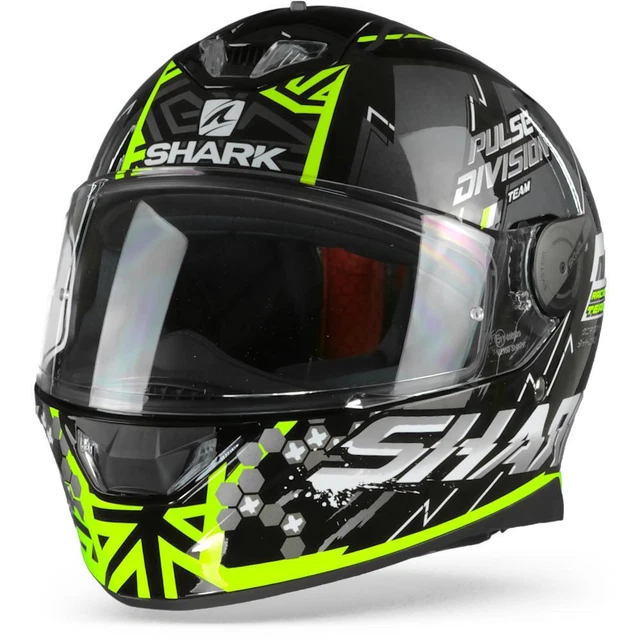 Shark Skwal 2 Noxxys Black Yellow Silver KYS Full Face Helmet