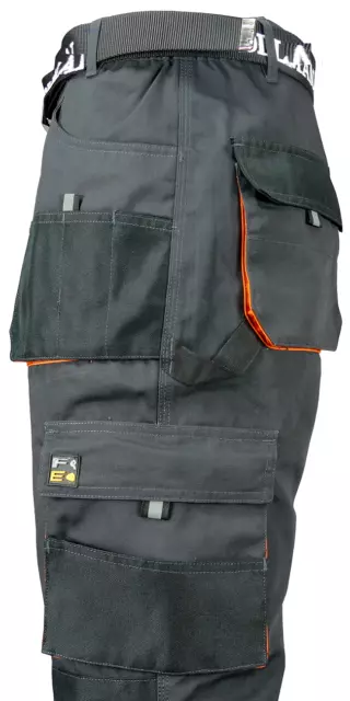 Pantalon De Travail Poches Genouillères Cargo Pantalon De Sécurité Ilyes 3