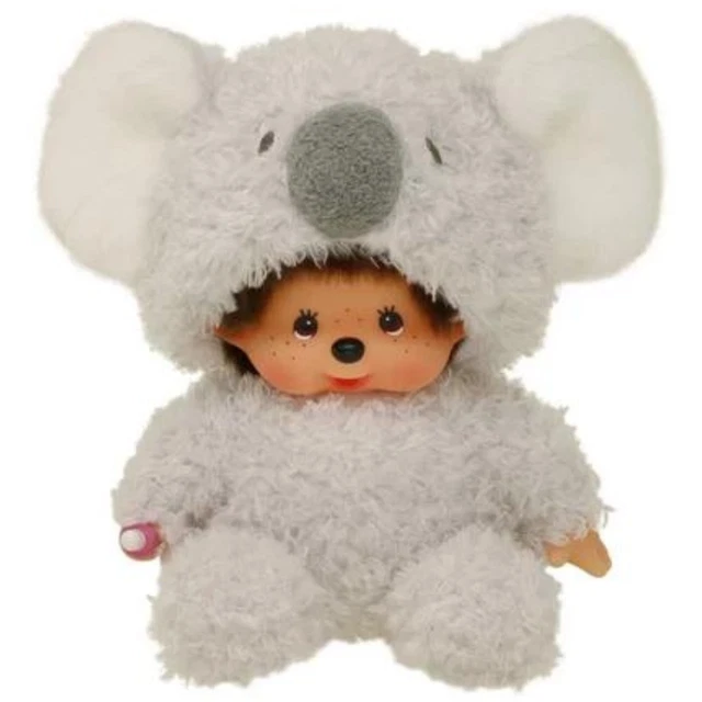 Peluche TOHO style kiki Monchhichi de 20 cm avec vêtement