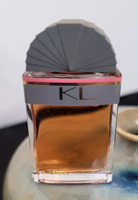 KL Karl Lagerfeld Paris Eau de Toilette Travel Size Perfume 10ml Vintage RARE