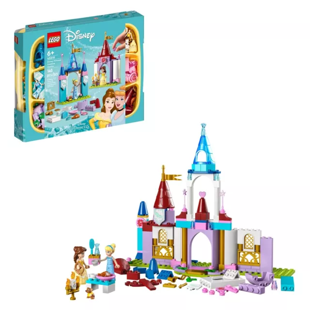 Edificios LEGO Disney 43219 Castello Princesas Set Ladrillos De Niños
