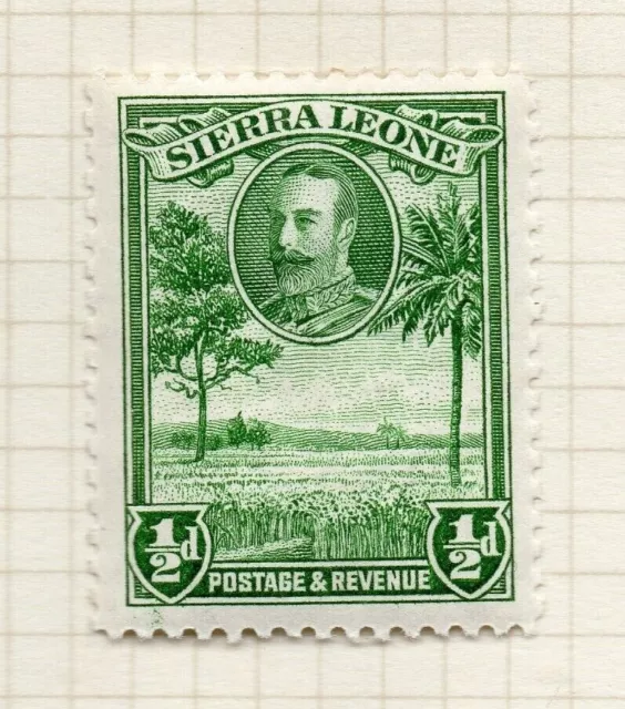 Sierra Leone 1954-59 Early Issue Fine Mint Hinged 1/2d. NW-157877