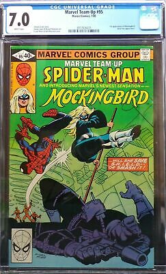 Marvel Team-Up #95, CGC 7.0 FN/VF, 1st Appearance Mockingbird; Spider-Man
