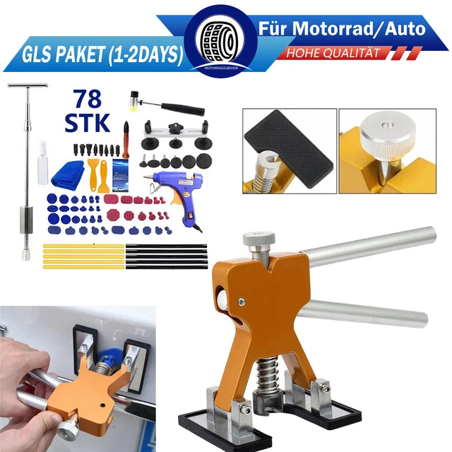 66TLG AUSBEULWERKZEUG AUTO Beulen Reparatur Set Dellenlifter Ausbeul