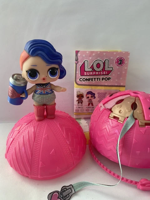 LOL SURPRISE DOLL Cheeky Babe Confetti Pop. Union British