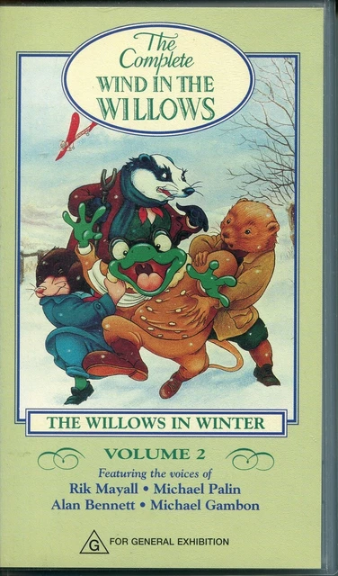 PAL VHS VIDEO Tape : The Willows In Winter, Vol 2, Complete Wind In The ...