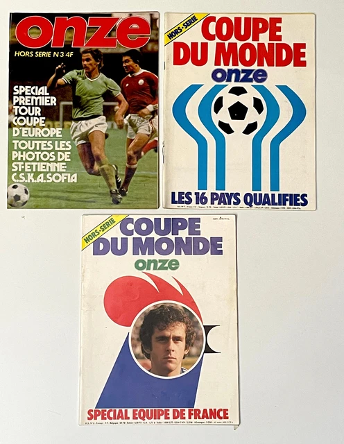 ANCIEN MAGAZINE FOOTBALL Onze Mondial - Édition Spécial Coupe Du Monde 1978 EUR 7,99 - FR