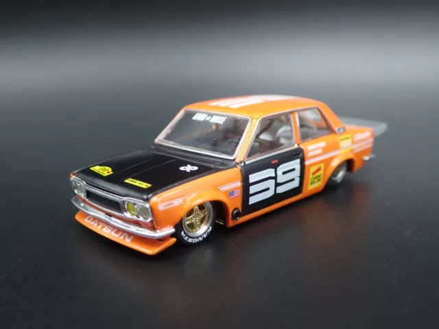 1967-1972 Datsun 510 Pro Calle Kaido Casa Jun 1:64 Scale Fundido Modelismo Coche