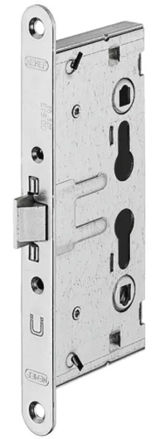 Häfele Protection Incendie Serrure de Porte Contre L'Incendie Encastrée 65/72 MM