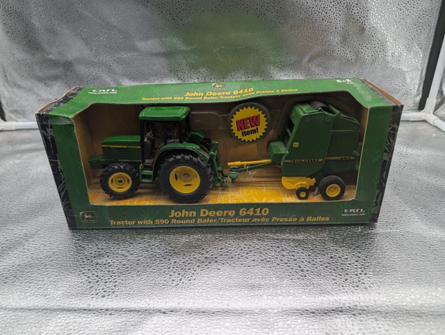 ANCIEN BRITAINS TRACTEUR Ford 5000 + Rateau Faneur Pour Pieces Ou