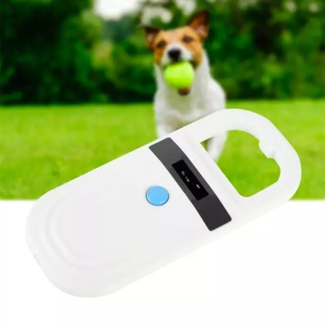 Animal Microchip Reader Handheld ID Scanner Mini Pet Chip Digital Portable