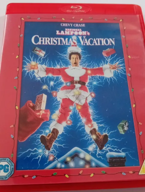 National Lampoon's Christmas Vacation Blu-ray 1989 Chevy Chase VGC