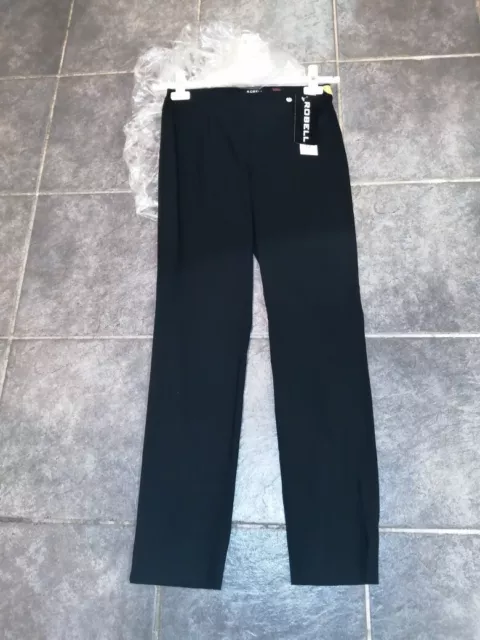 Robell-Marie Black Short Length Bengaline-29"Trousers 8/10/12/14/16/18/20/22/24