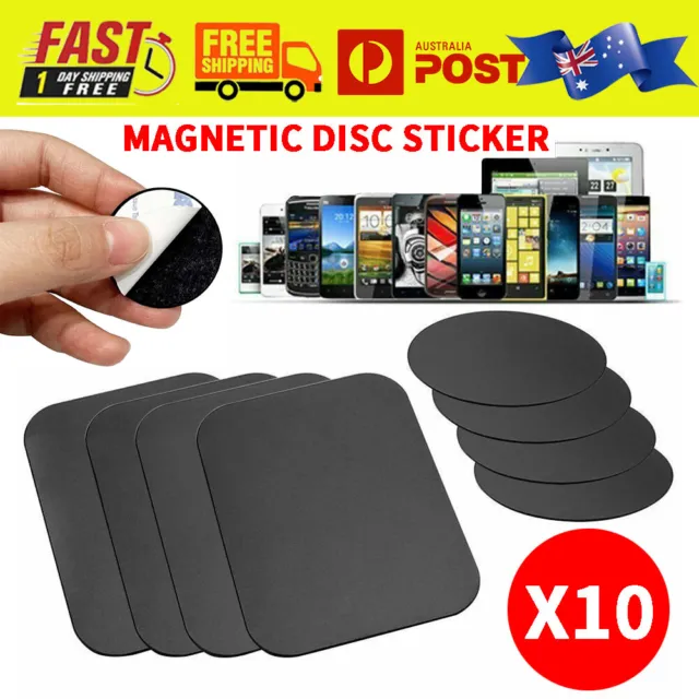 ADHESIVE METAL PLATE Replacement for Magnetic Sticker Car Phone Mount Holder  AU $2.99 - PicClick AU