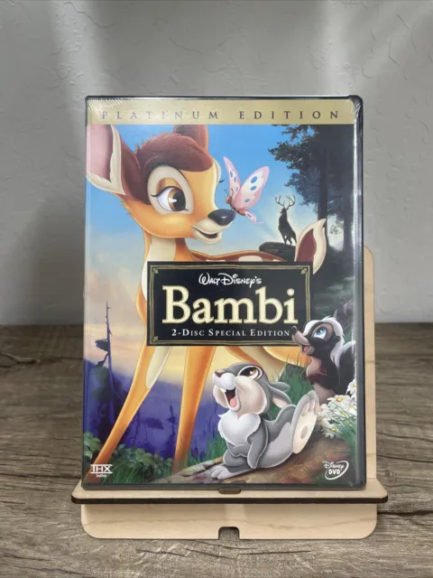 Bambi (DVD, 2005, 2-Disc Set, Special Edition/Platinum Edition) BRAND NEW