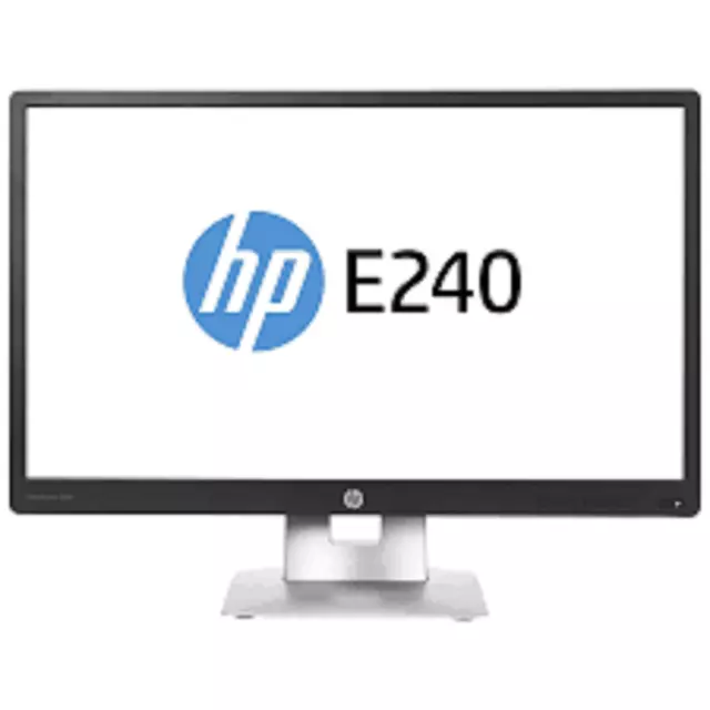 HDMI Monitor HP E240 EliteDisplay 23.8"FHD IPS LED Backlit LCD Screen VGA DP USB