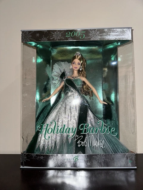 2005 Holiday Barbie Bob Mackie Green FOR SALE!