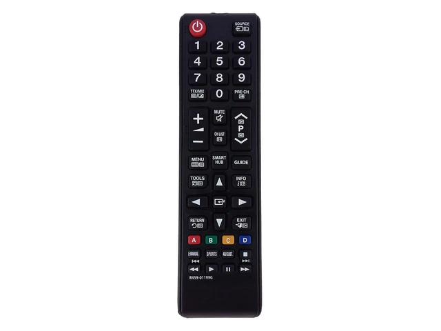 azurano Télécommande de remplacement compatible avec SAMSUNG BN59-01199G, BN5901