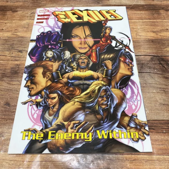 New Exiles Vol. 3 The Enemy Within Grummett, Tom; Diaz, Paco & Claremont, Chris