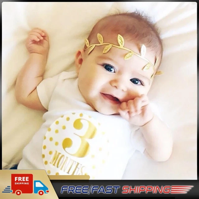 12pcs Infant Baby Monthly Sticker Pregnant Women Month Milestone Photograph Prop