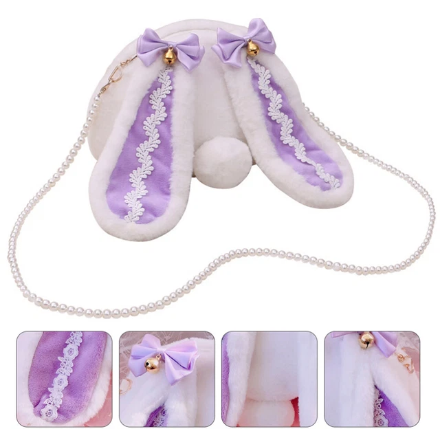 Plüschbeutel Mochi Hasenrucksack Damen Umhängetaschen Kleidung