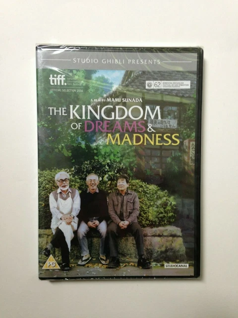 The Kingdom Of Dreams And Madness Movie THE KINGDOM OF Dreams & Madness_Studio Ghibli Documentary Dvd 2014 EUR