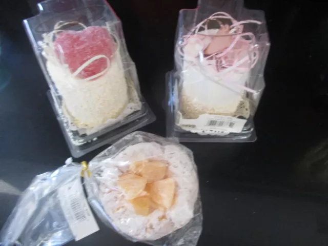 LOT of 3 NEW RESTAURANT FAKE FOOD~DISPLAY PASTRIES