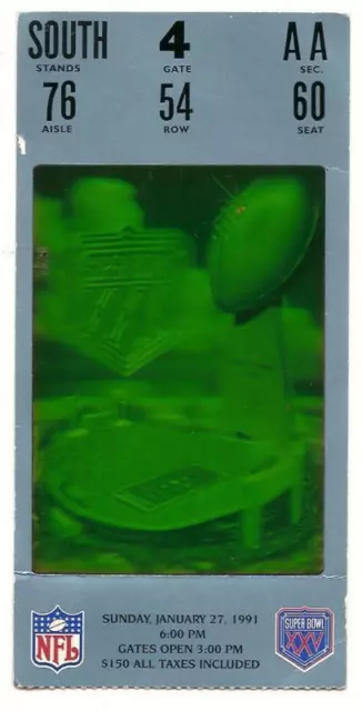 vintage super bowl tickets