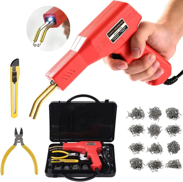 Soudage Plastique Machine.Réparation De Pistolet De Soudeur. Kit De Reparation De Pare Chocs De Voituresoudure En Plastique Pour Pare Chocsvoiture Coffret Papier 74802963