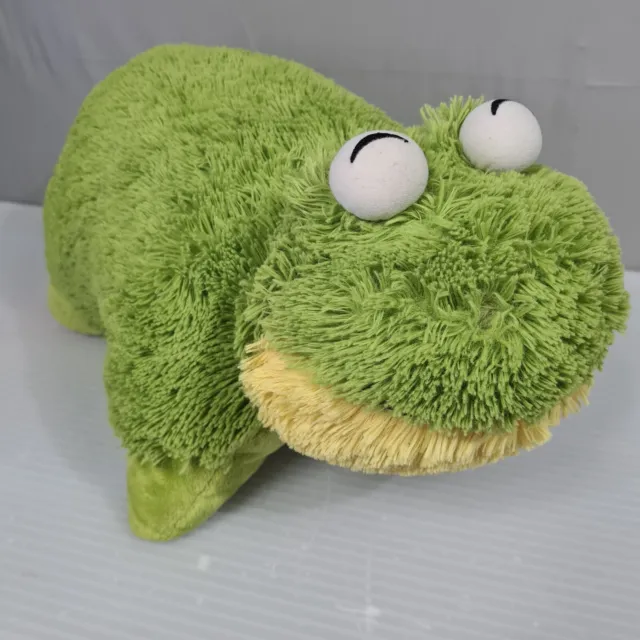 PILLOW PETS GREEN Frog Soft Pillow Plush Stuffed Animal Toy $19.95