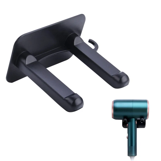 HAIR DRYER HOLDER PunchBathroom Space Saving Wall Mounted Self 5.27