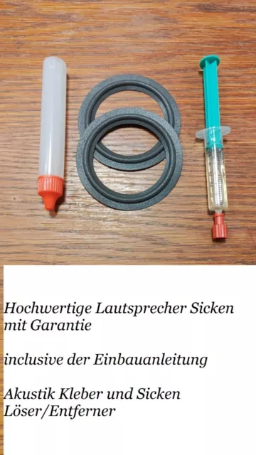 Magnat Vector 6  Hochwertige Schaumgummi Lautsprecher Sicke mit Garantie 89