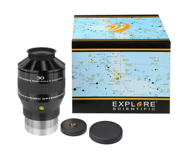 EXPLORE SCIENTIFIC 100° Ar Eyepiece 30mm (3"/76,2mm)