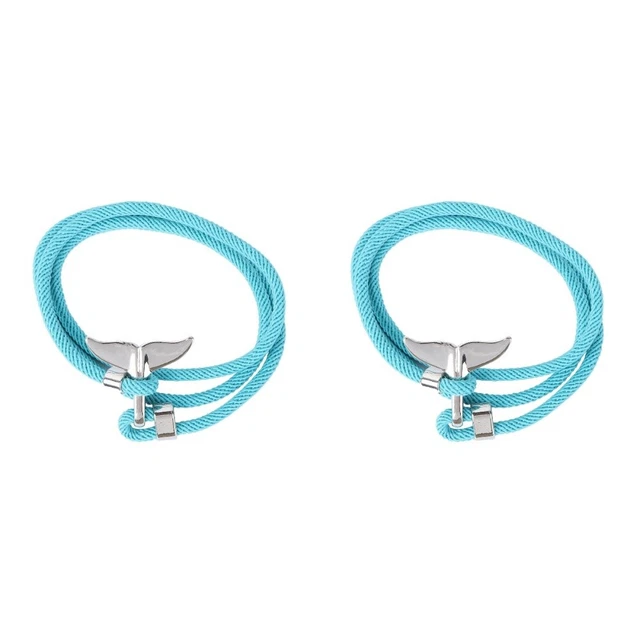 2x Whale Tail Bracelet Whale Tail Jewelry Mermaid Tail Jewelry