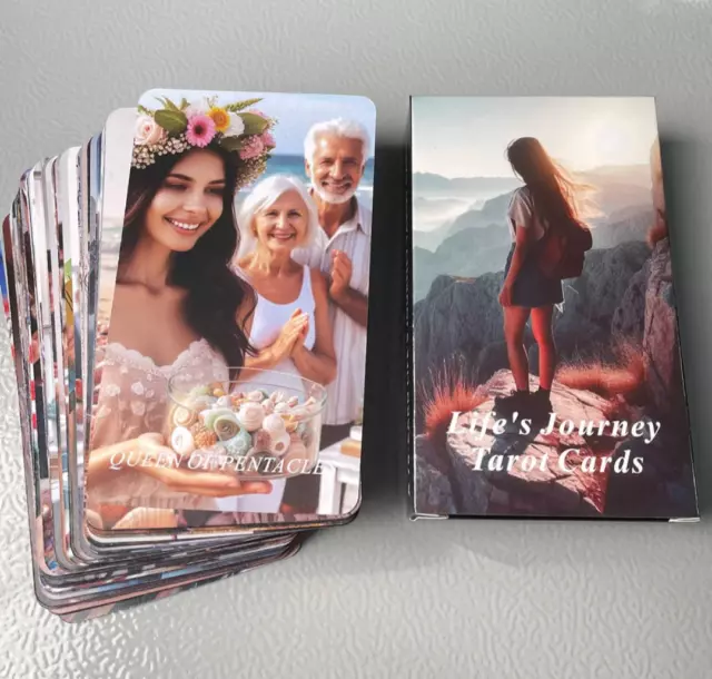 Life's Journey Painting Tarot Cards Oracle Deck Fortune Friends Board Game