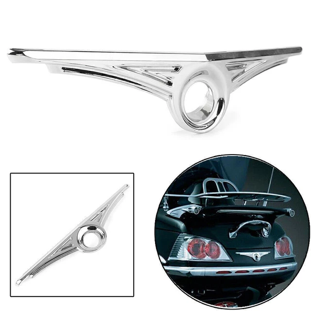 Motorcycle Chrome ABS Trunk Key Hole Trim For Honda Goldwing GL1800 2001-2017