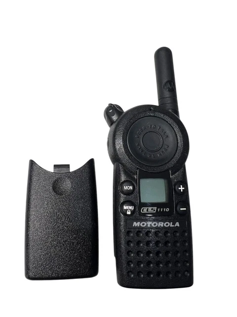 Talkie-walkie Motorola CLS1410 UHF 1W 4 Canaux - Reconditionné Comme Neuf - Testé
