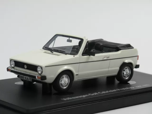 Avenue 43 / Autocult 60054 VW Golf I Cabrio Prototyp von Karmann 1976 1:43