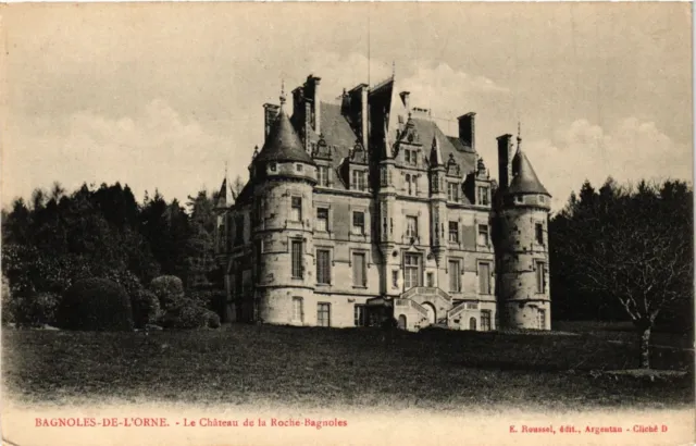 CPA AK BAGNOLES-de-l'ORNE - Le Chateau de la Roche BAGNOLES (355429)