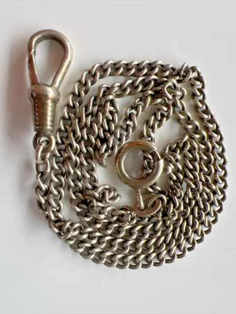 Antike Taschenuhrkette um 1940 Uhrenkette Taschenuhr Kette Pocket Watc Chain 1-1