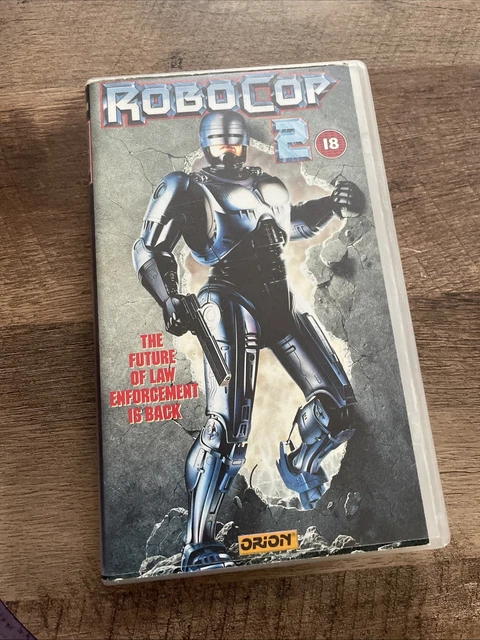 ROBOCOP 2 - ORION Pictures Original VHS Cassette - Classic - Vintage ...