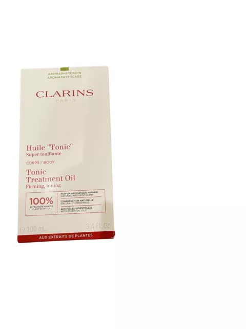 NIB Clarins Huile Tonic Treatment Oil 3.4 fl. oz.