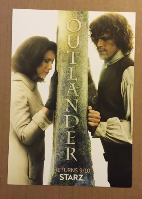 SDCC 2017 Exclusive Outlander Promo Mini Print Starz  Appox. 6 x 8 1/2 Inches.