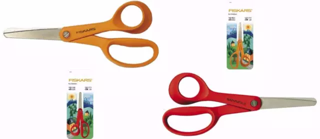 Fiskar's Children's Scissors Left OR Right Handed 5in 13cm Safe Cuts Paper Felt